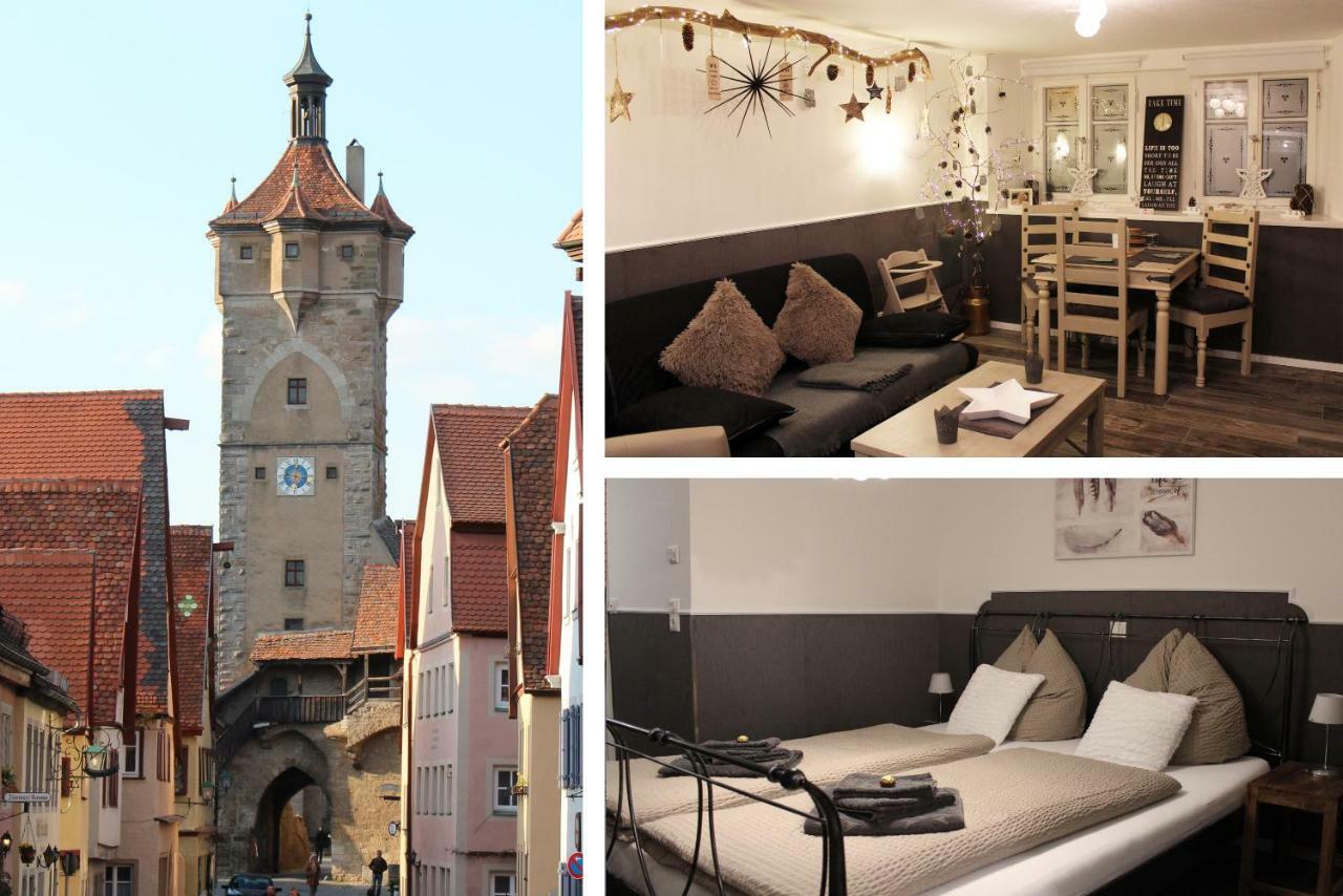 Ferienwohnung Muss - Rothenburg Rothenburg ob der Tauber Bagian luar foto
